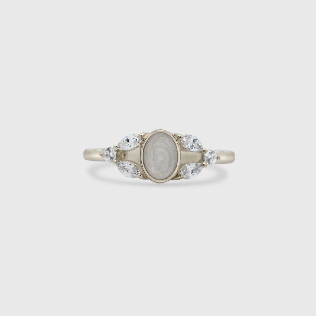 Oval Marquise Gem Ring