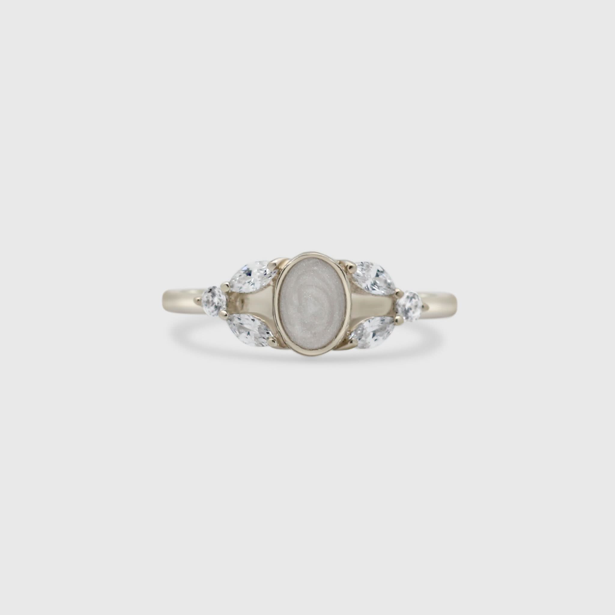 Oval Marquise Gem Ring