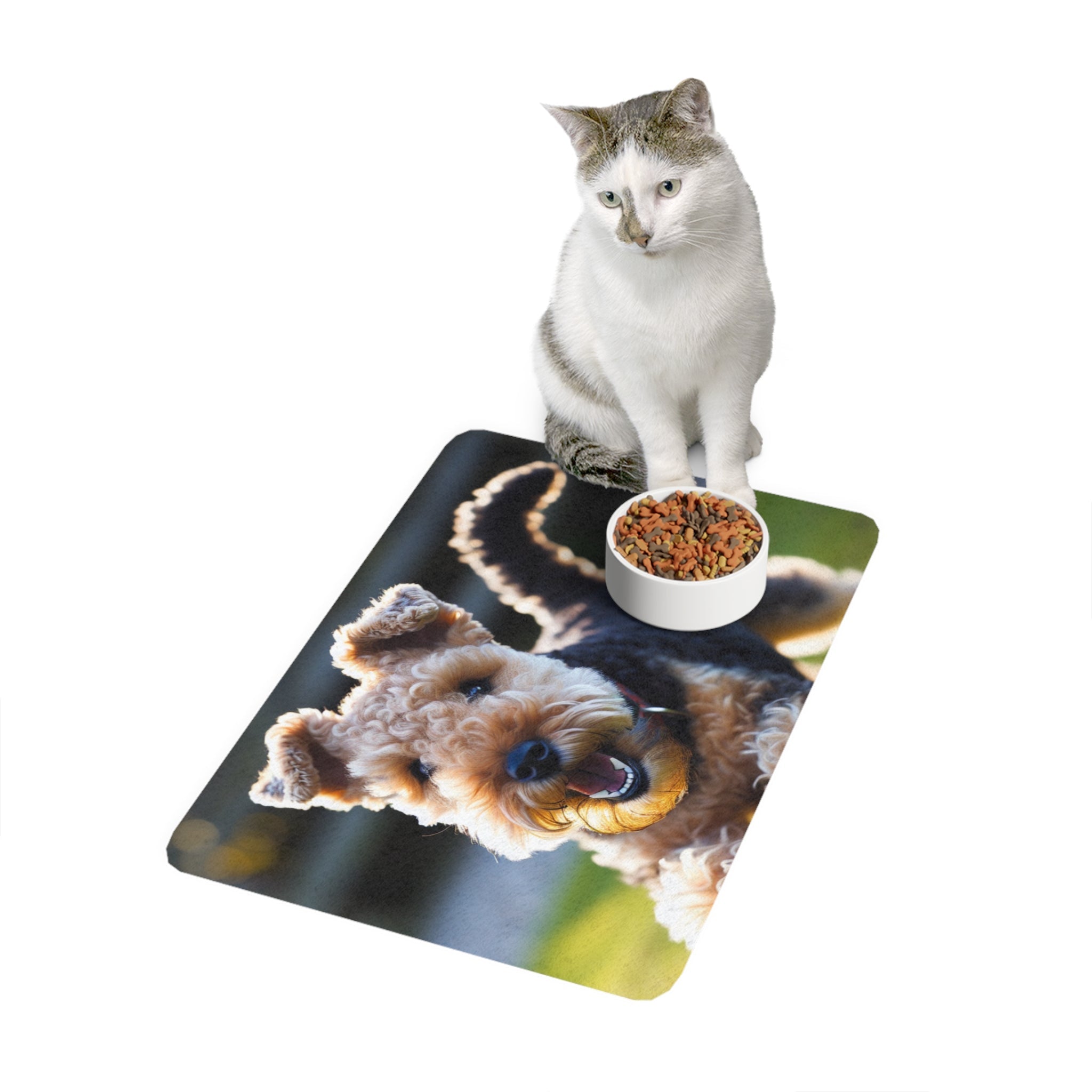 Non-Slip Pet Food Mat – Waterproof Feeding Mat for Dogs