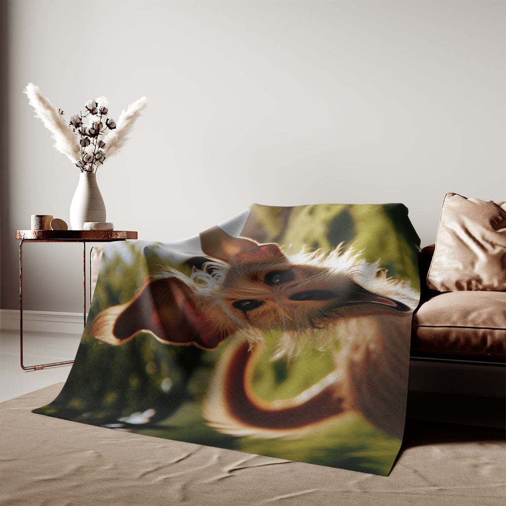 Sweatshirt Blanket – Plush Fleece Throw, 2 Size Options