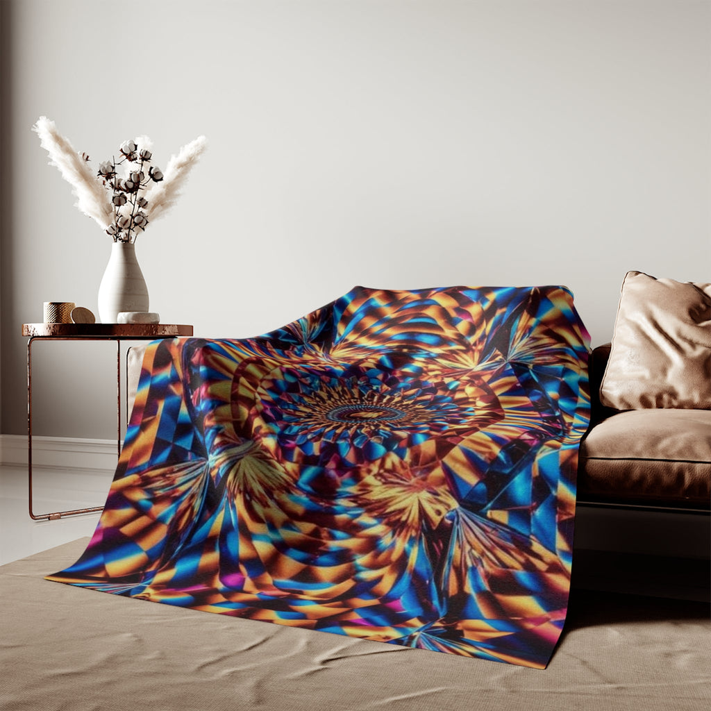 Sweatshirt Blanket – Plush Fleece Throw, 2 Size Options