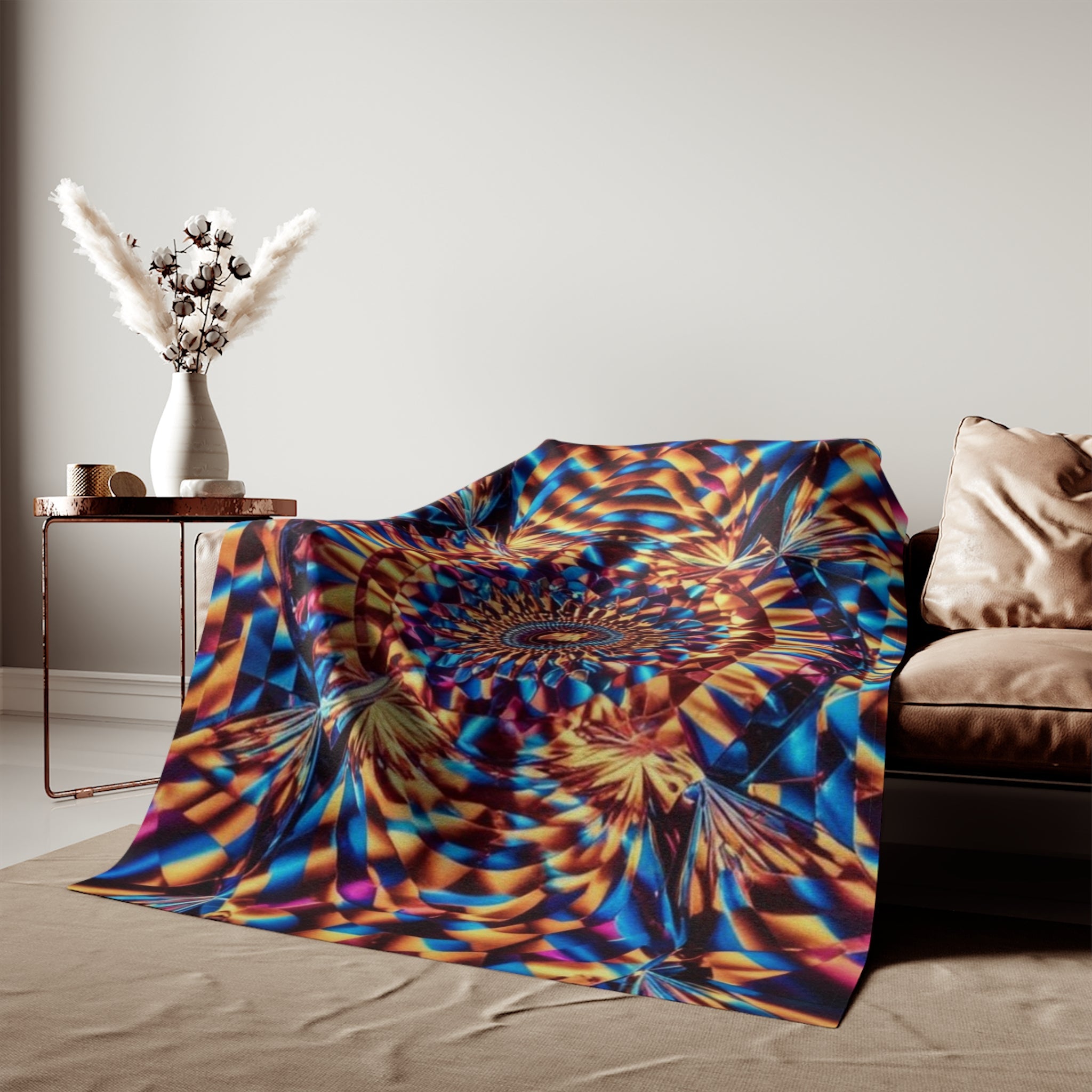 Sweatshirt Blanket – Plush Fleece Throw, 2 Size Options