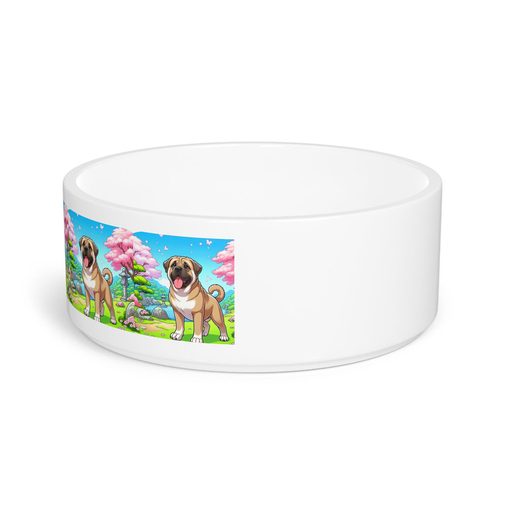 Ceramic Pet Bowl – 16 oz Dog Feeding Bowl