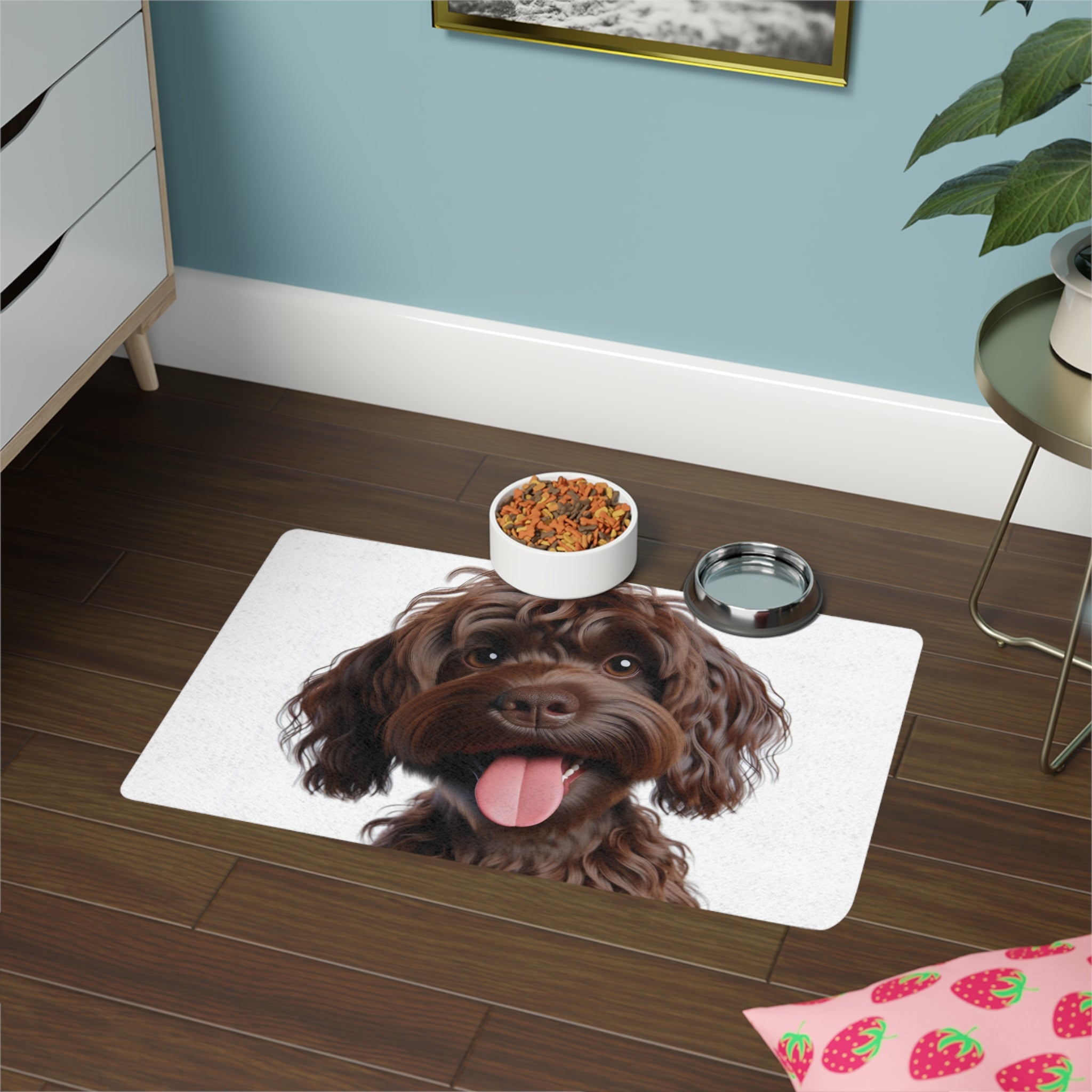 Non-Slip Pet Food Mat – Waterproof Feeding Mat for Dogs