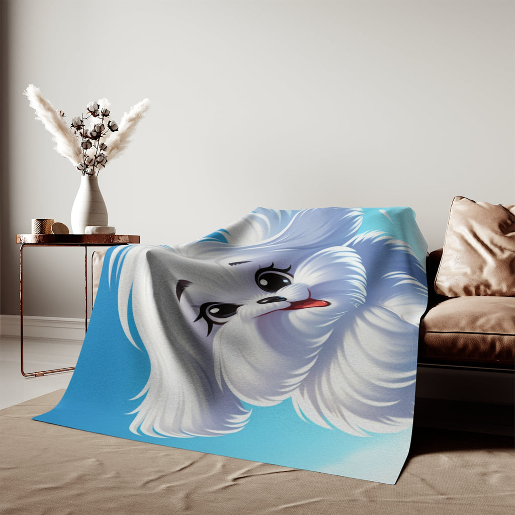 Sweatshirt Blanket – Plush Fleece Throw, 2 Size Options