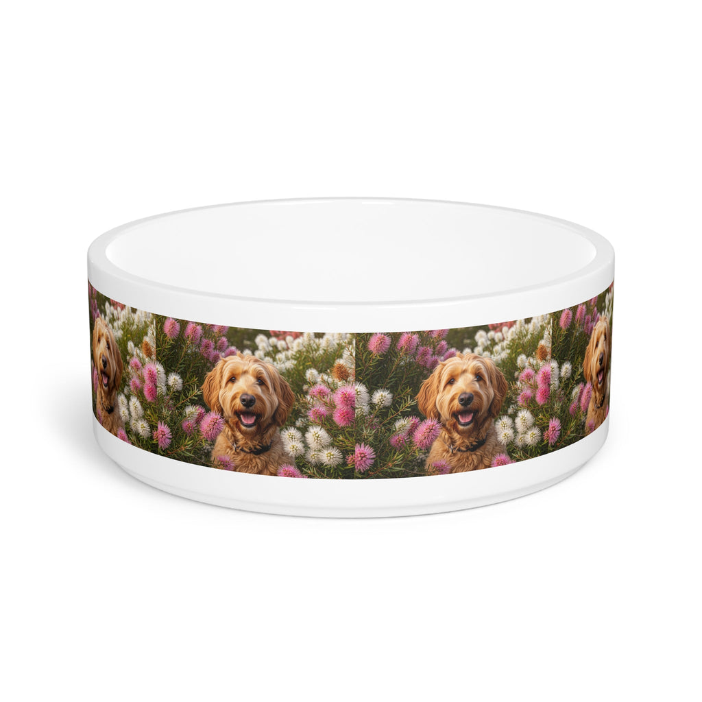 Ceramic Pet Bowl – 16 oz Dog Feeding Bowl