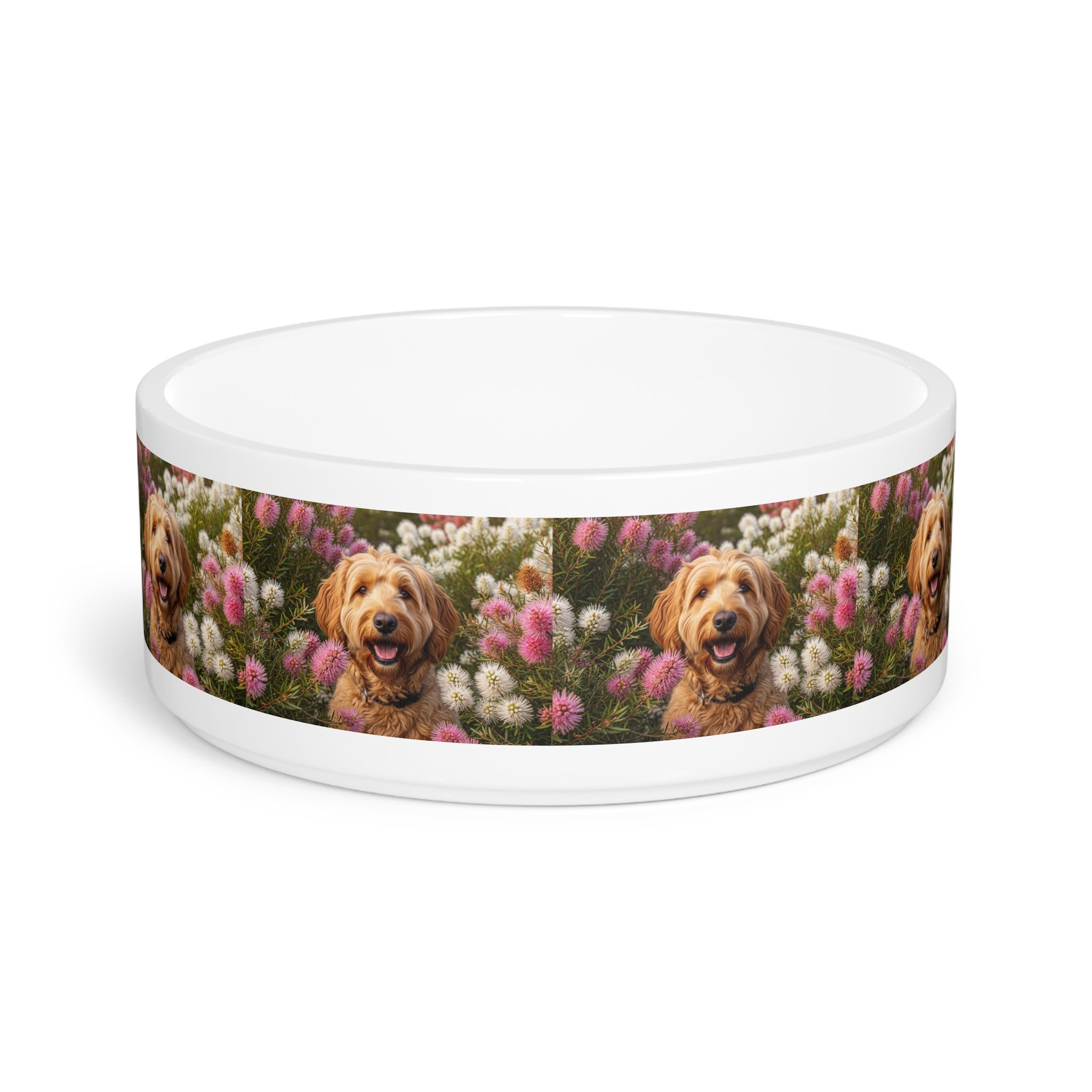 Ceramic Pet Bowl – 16 oz Dog Feeding Bowl