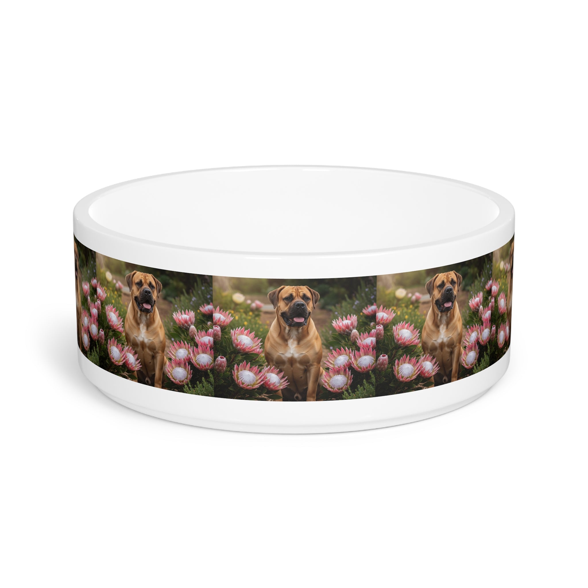 Ceramic Pet Bowl – 16 oz Dog Feeding Bowl