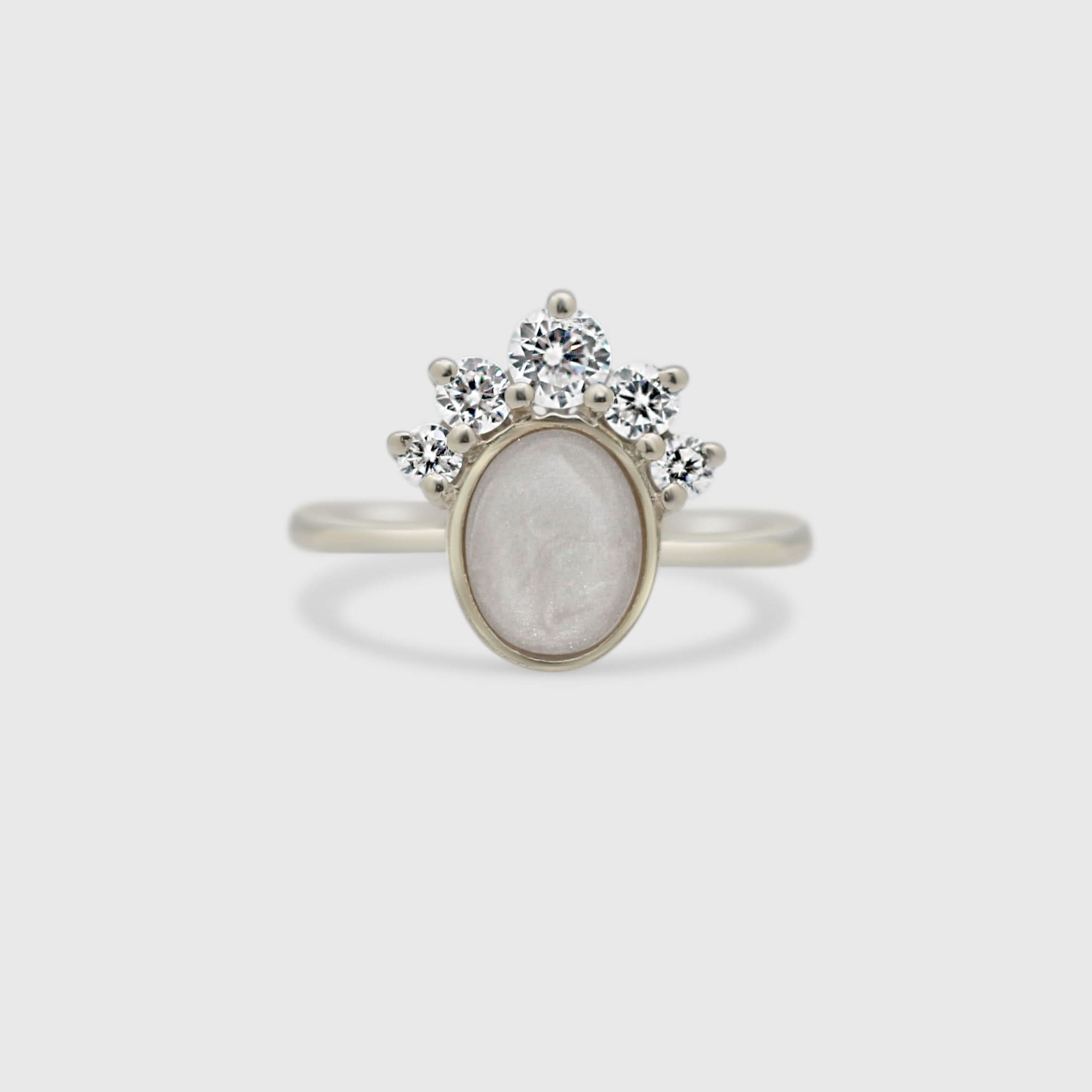 Crown Gem Ring