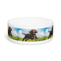 Ceramic Pet Bowl – 16 oz Dog Feeding Bowl