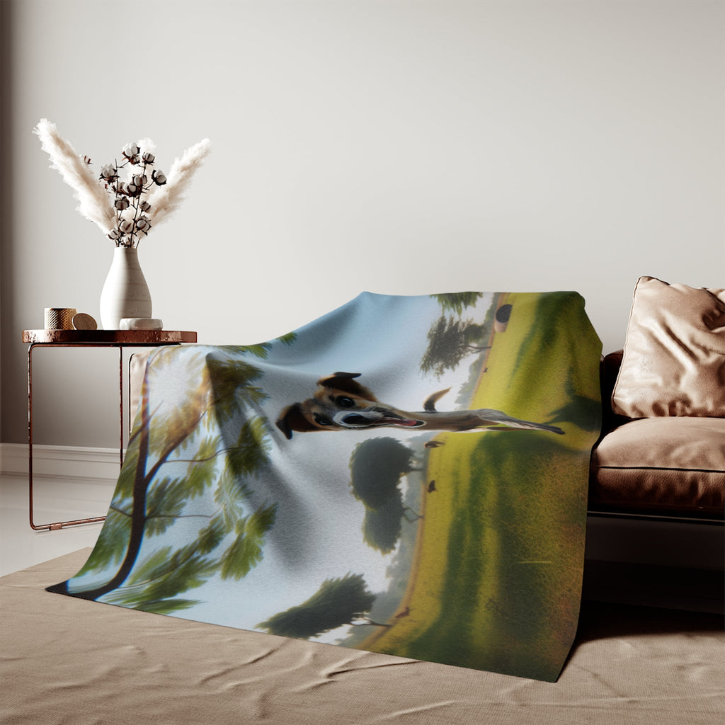 Sweatshirt Blanket – Plush Fleece Throw, 2 Size Options