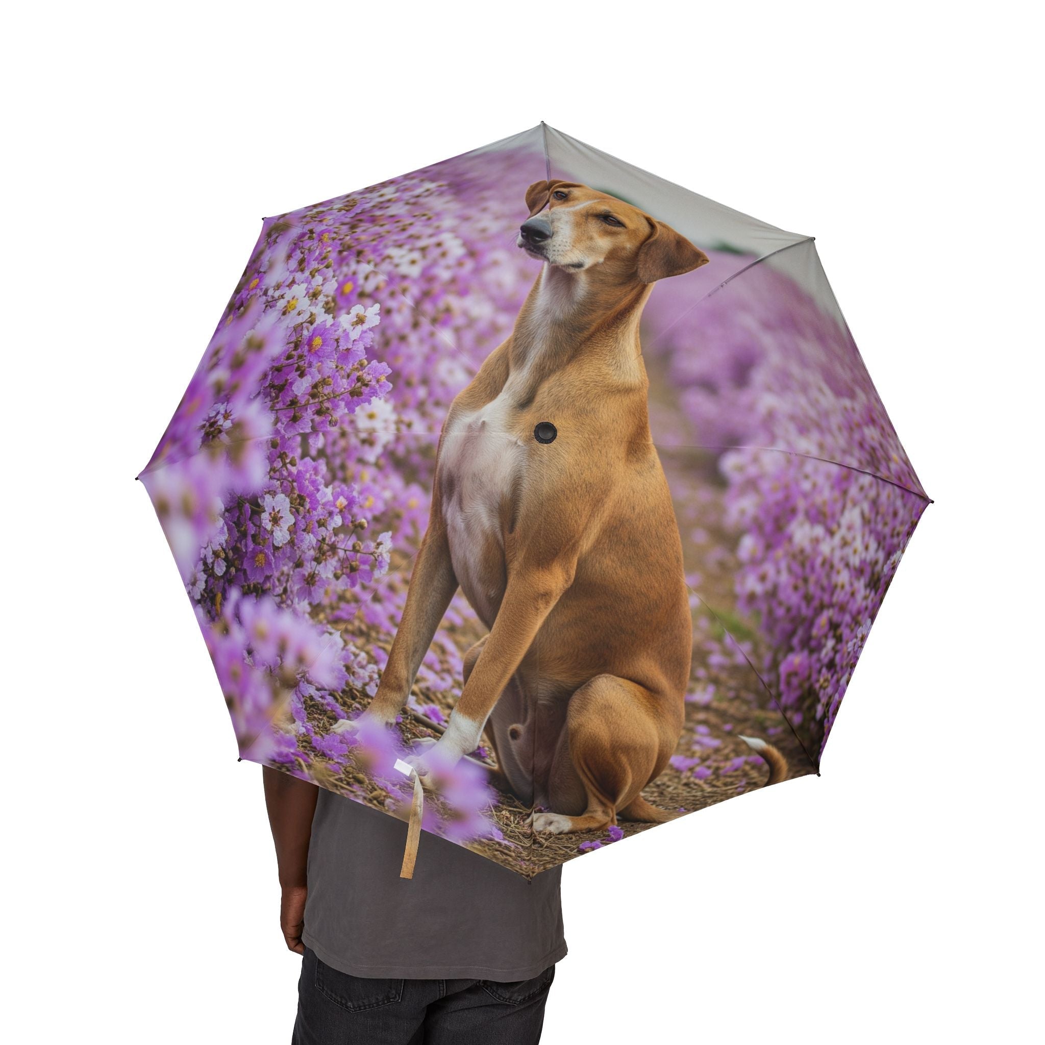 48" Semi-Automatic Umbrella – Windproof Large Travel Rain Umbrella