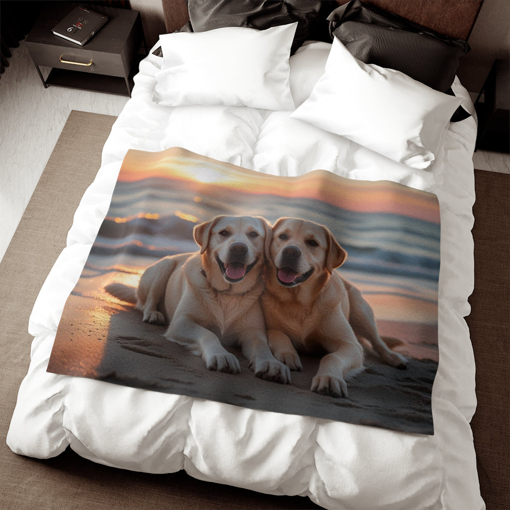 Sweatshirt Blanket – Plush Fleece Throw, 2 Size Options