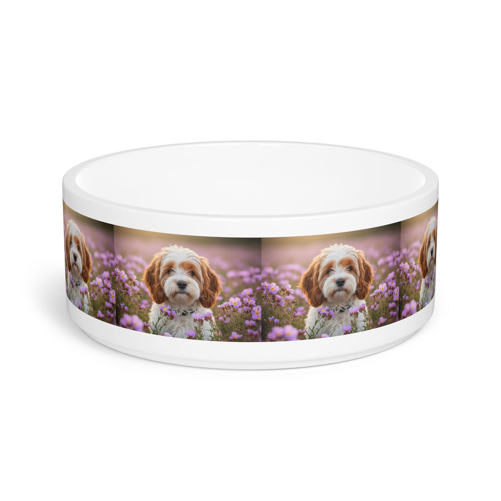 Ceramic Pet Bowl – 16 oz Dog Feeding Bowl
