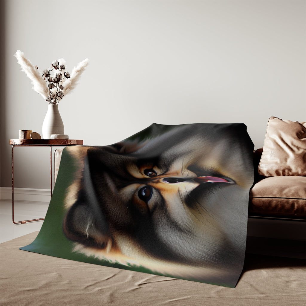 Sweatshirt Blanket – Plush Fleece Throw, 2 Size Options