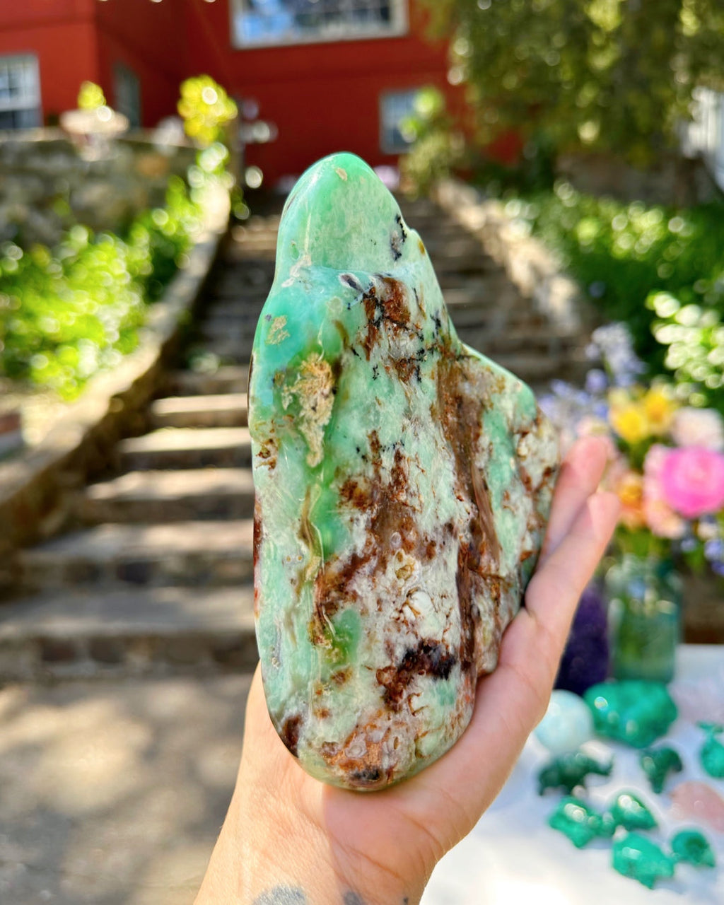 Chrysoprase Freeform - from Australian