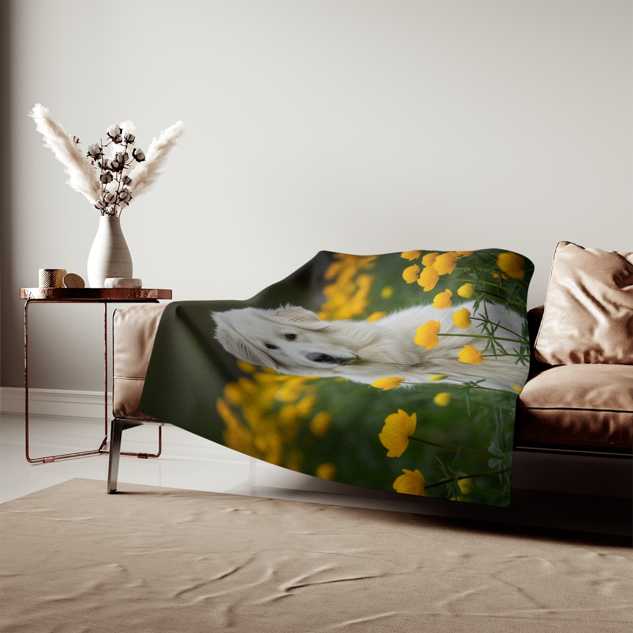 Sweatshirt Blanket – Plush Fleece Throw, 2 Size Options
