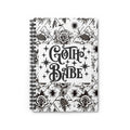 Goth Babe Spiral Journal Notebook