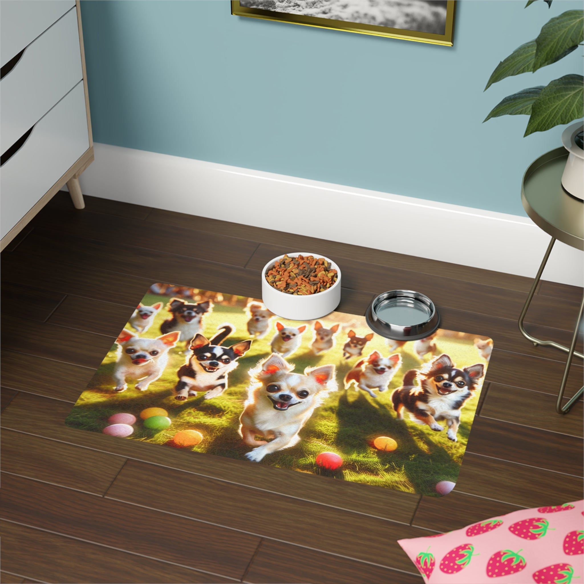 Non-Slip Pet Food Mat – Waterproof Feeding Mat for Dogs