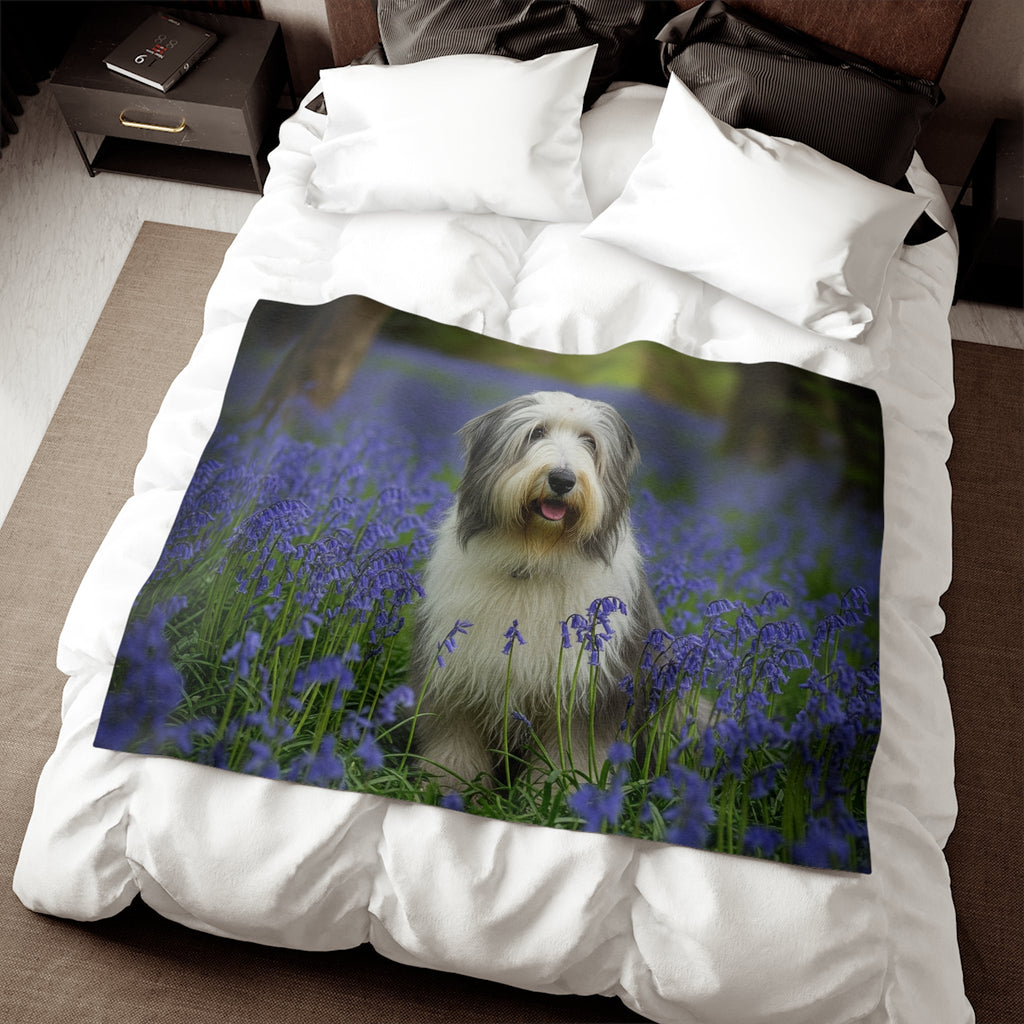Sweatshirt Blanket – Plush Fleece Throw, 2 Size Options