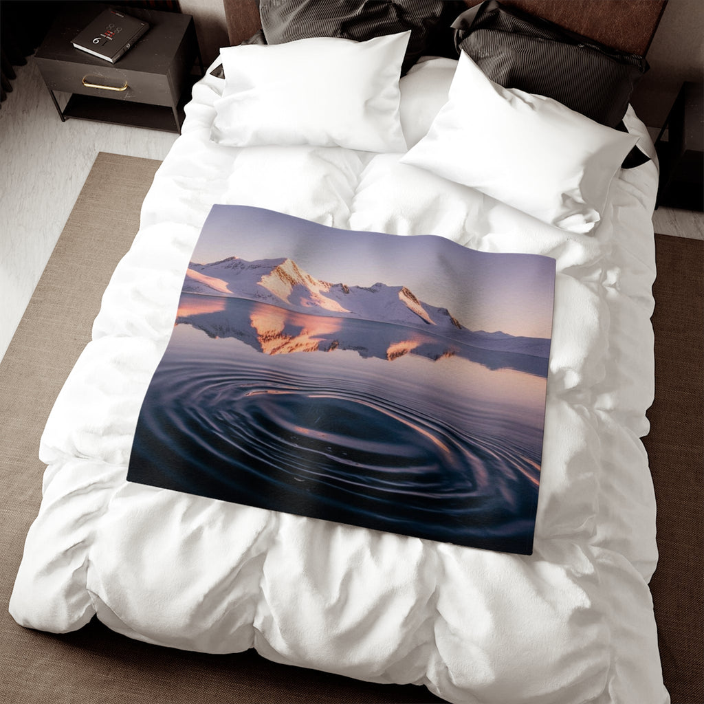 Sweatshirt Blanket – Plush Fleece Throw, 2 Size Options