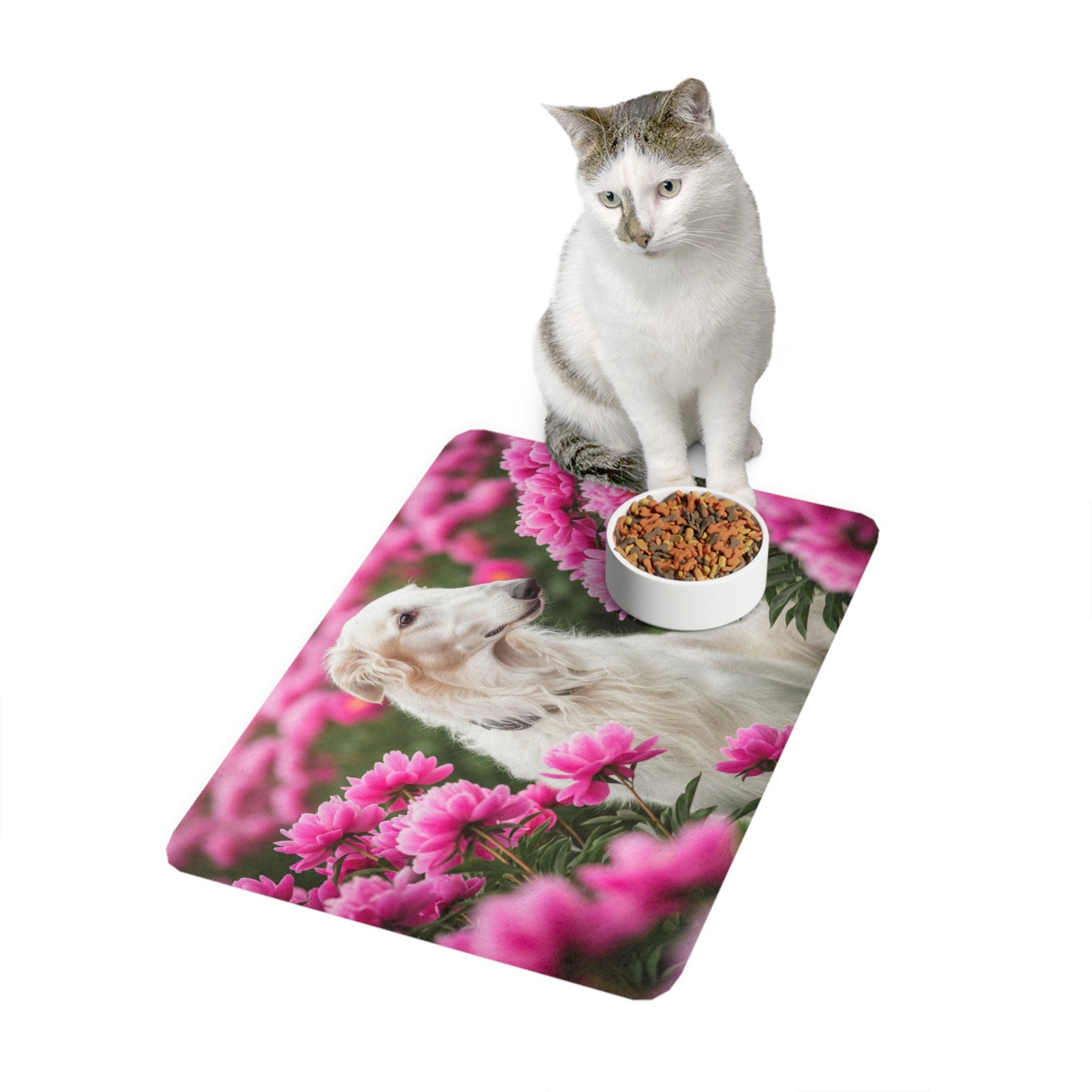 Non-Slip Pet Food Mat – Waterproof Feeding Mat for Dogs