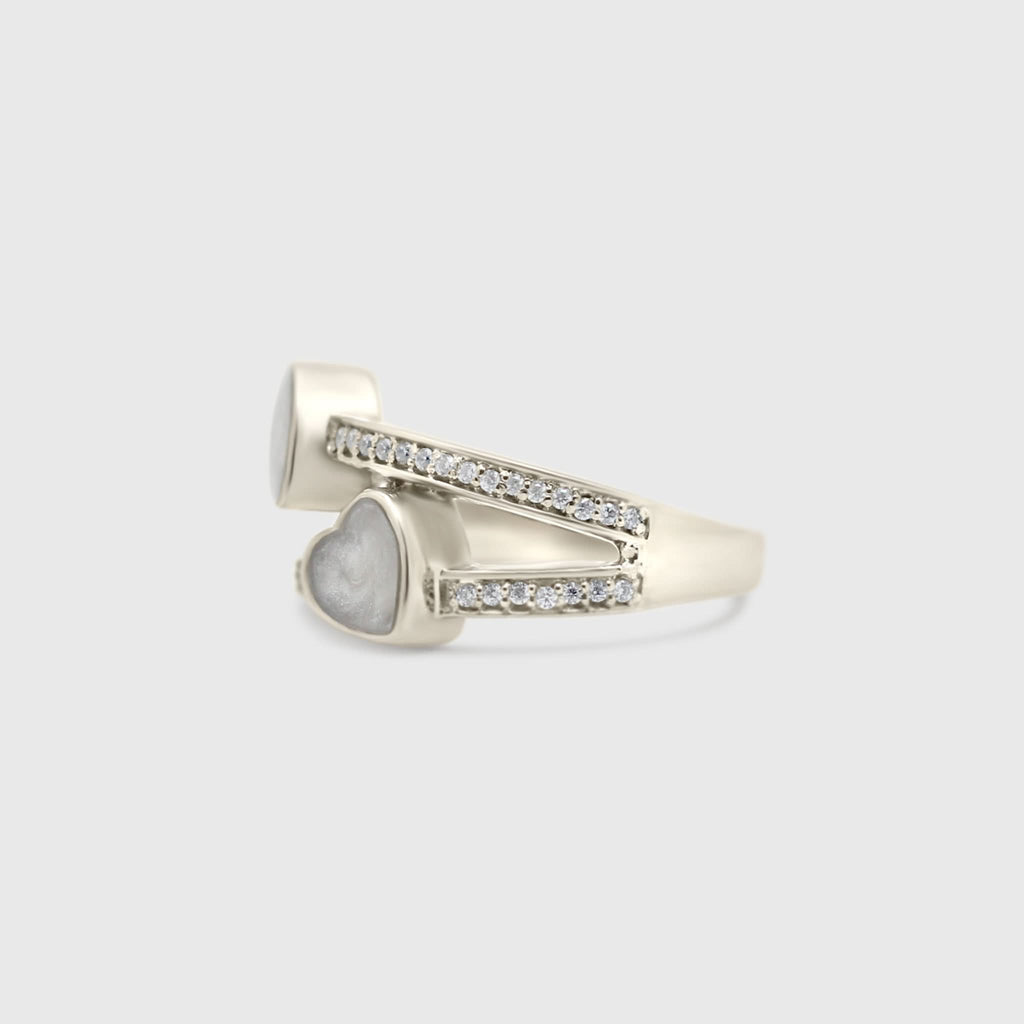Double Heart Ring