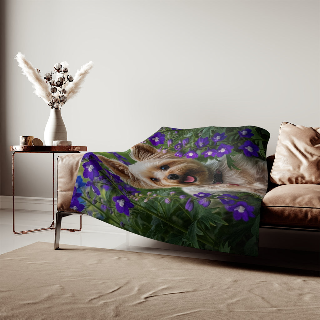 Sweatshirt Blanket – Plush Fleece Throw, 2 Size Options