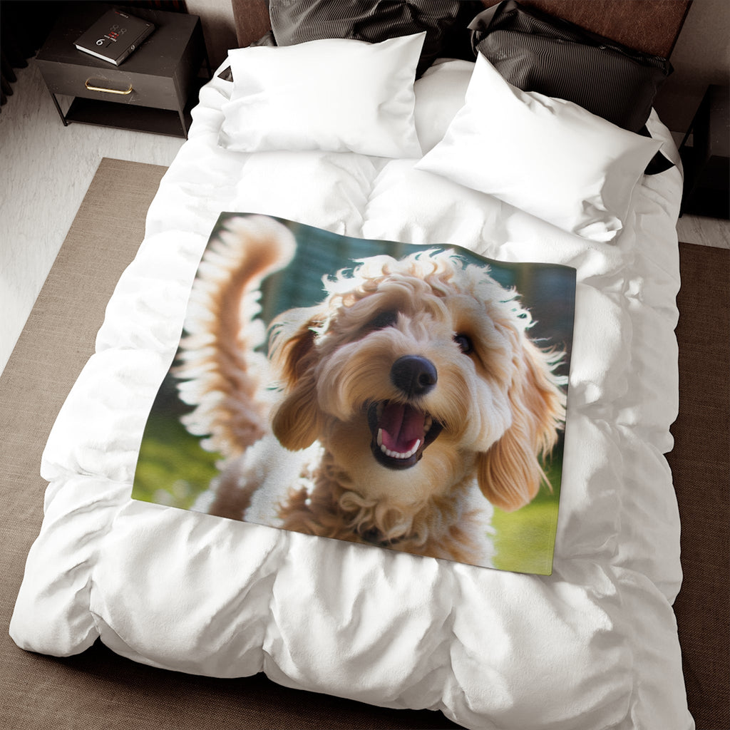 Sweatshirt Blanket – Plush Fleece Throw, 2 Size Options