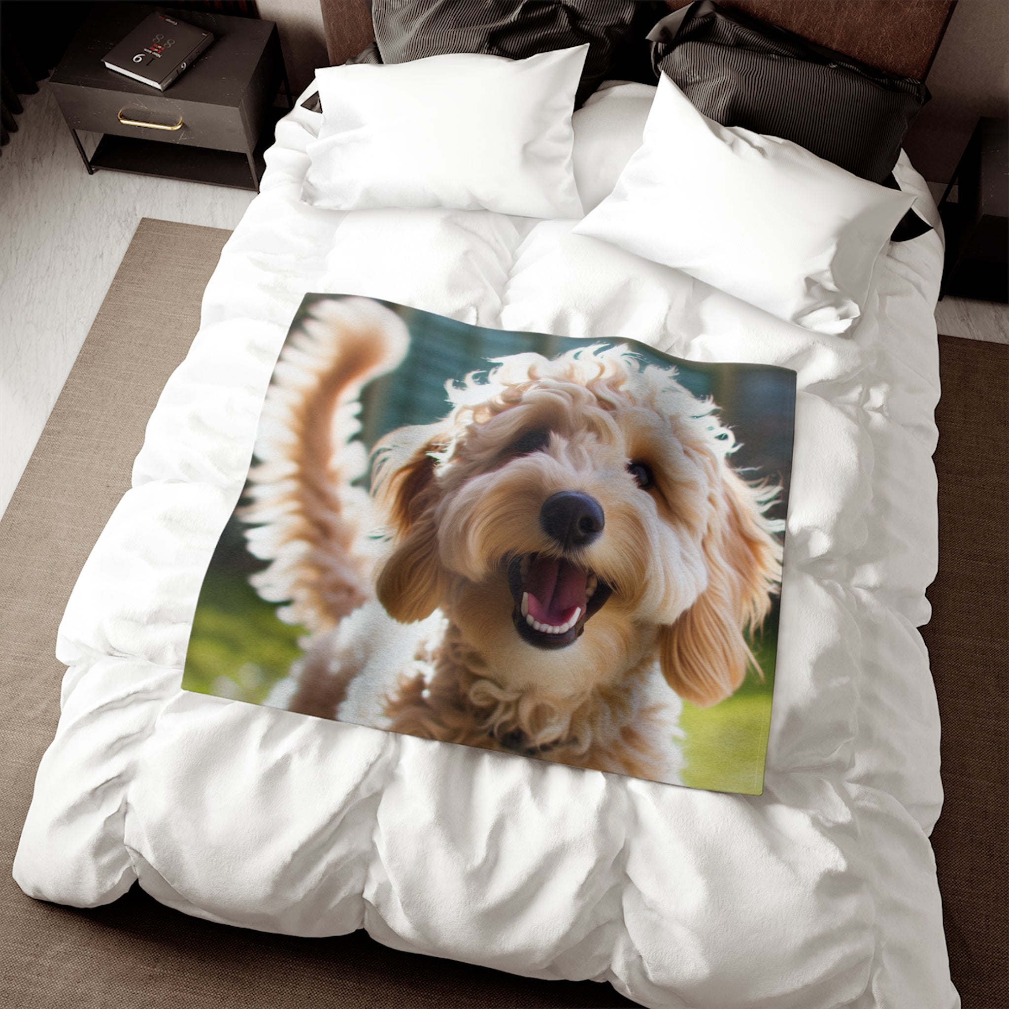 Sweatshirt Blanket – Plush Fleece Throw, 2 Size Options