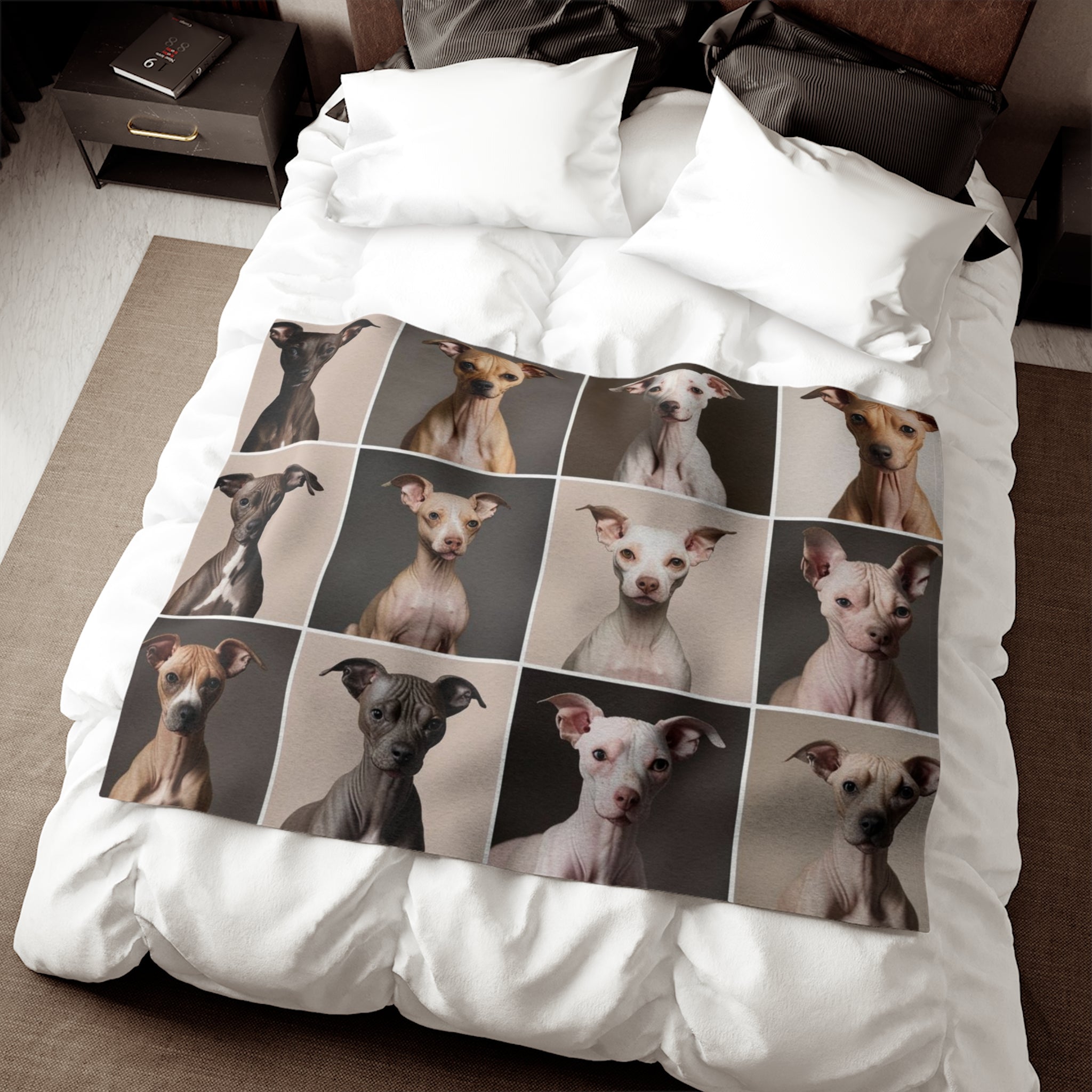 Sweatshirt Blanket – Plush Fleece Throw, 2 Size Options