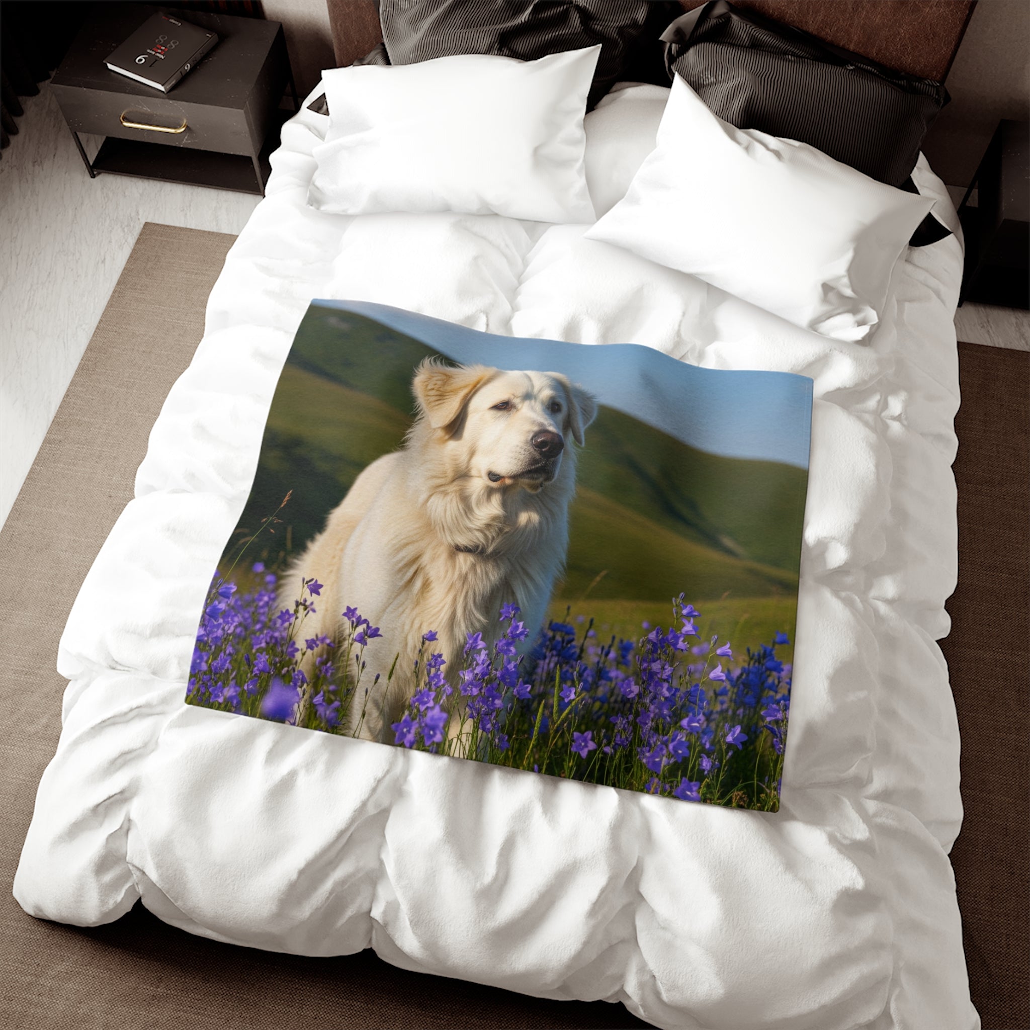 Sweatshirt Blanket – Plush Fleece Throw, 2 Size Options