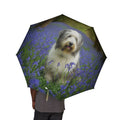 48" Semi-Automatic Umbrella – Windproof Large Travel Rain Umbrella