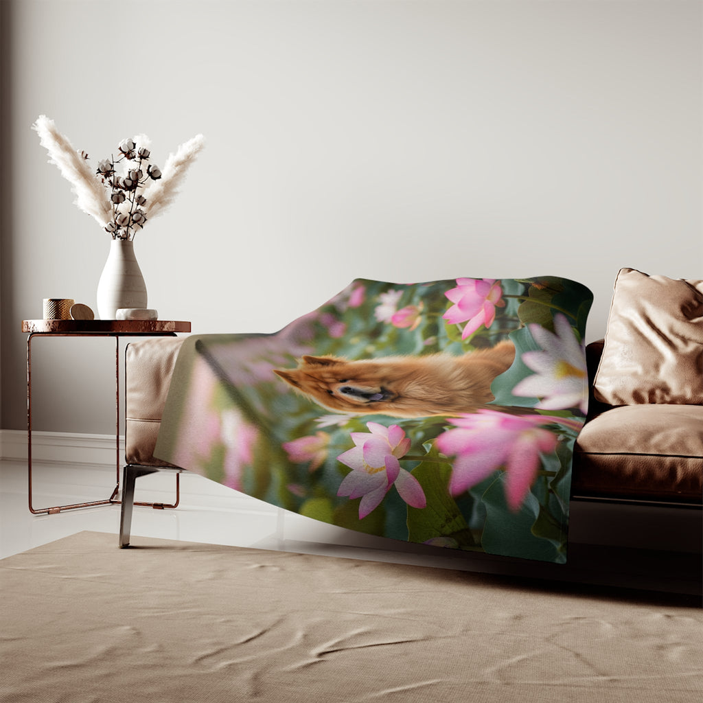 Sweatshirt Blanket – Plush Fleece Throw, 2 Size Options