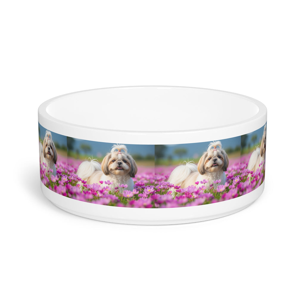 Ceramic Pet Bowl – 16 oz Dog Feeding Bowl