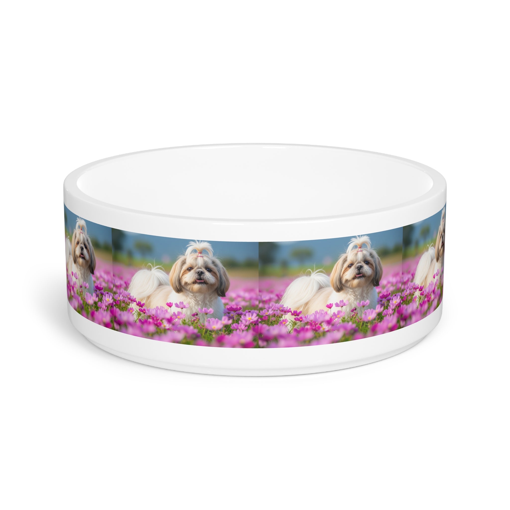 Ceramic Pet Bowl – 16 oz Dog Feeding Bowl