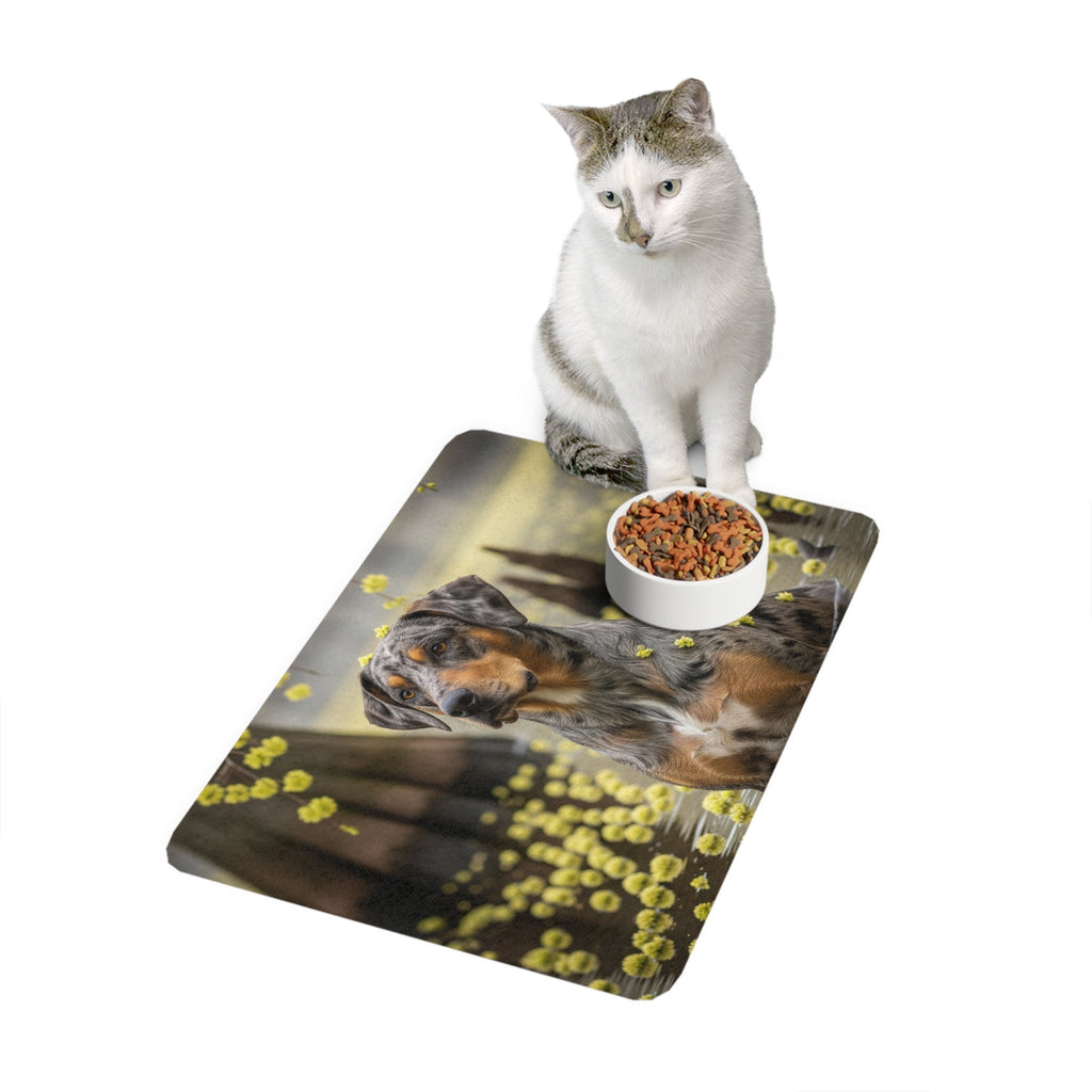 Non-Slip Pet Food Mat – Waterproof Feeding Mat for Dogs