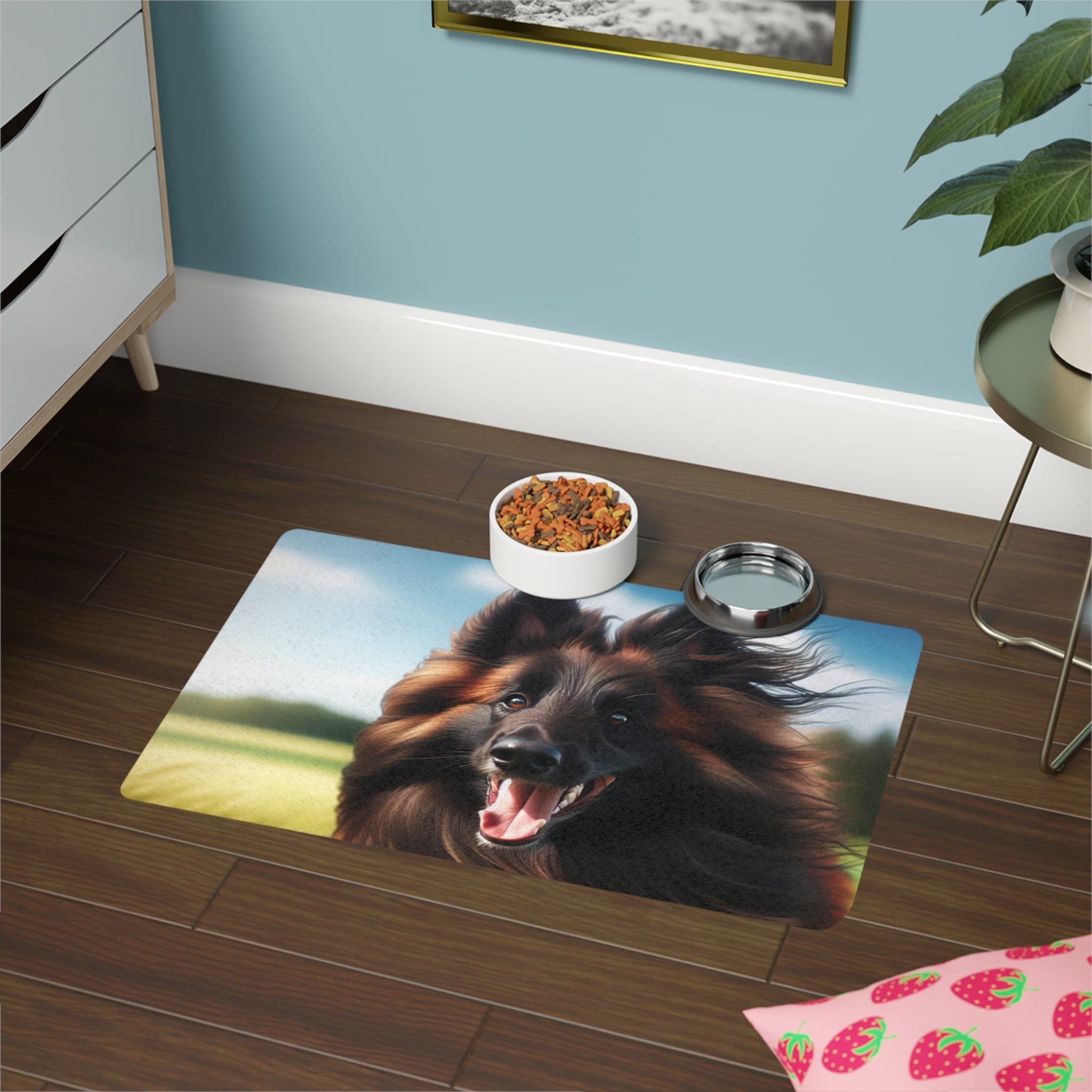 Non-Slip Pet Food Mat – Waterproof Feeding Mat for Dogs