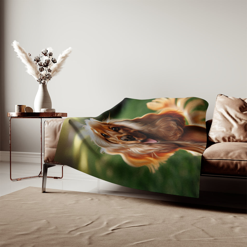 Sweatshirt Blanket – Plush Fleece Throw, 2 Size Options