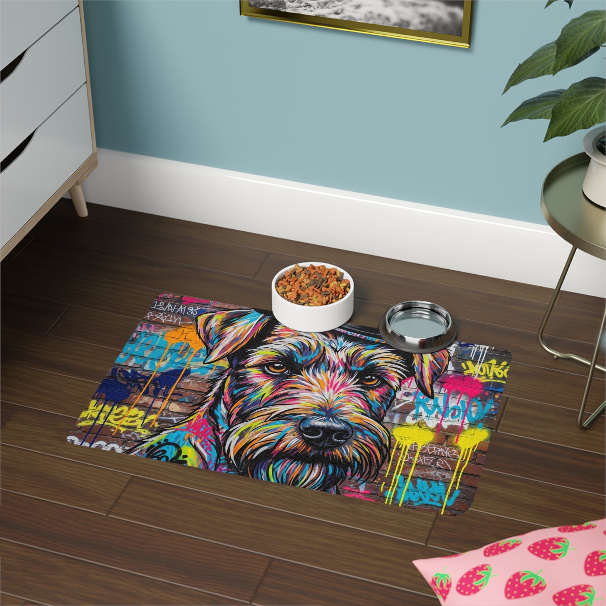 Non-Slip Pet Food Mat – Waterproof Feeding Mat for Dogs