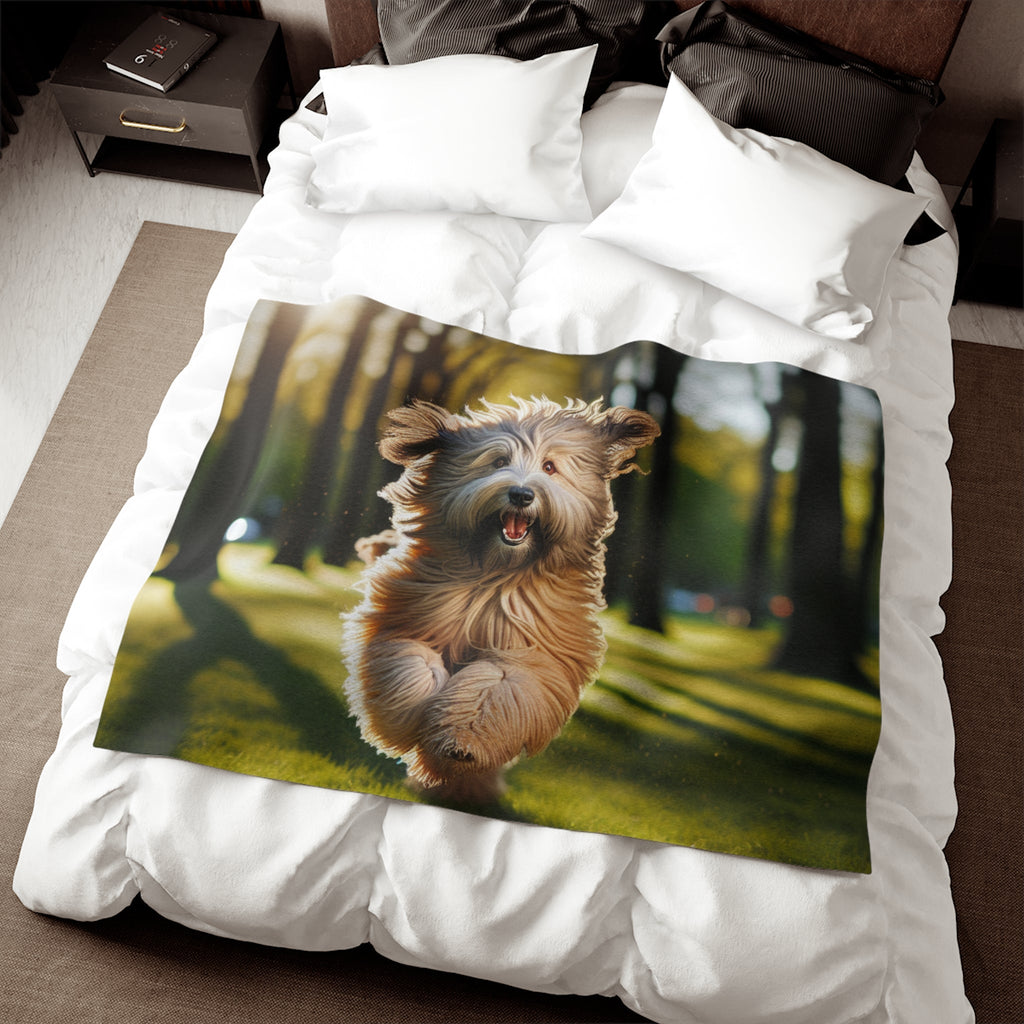 Sweatshirt Blanket – Plush Fleece Throw, 2 Size Options