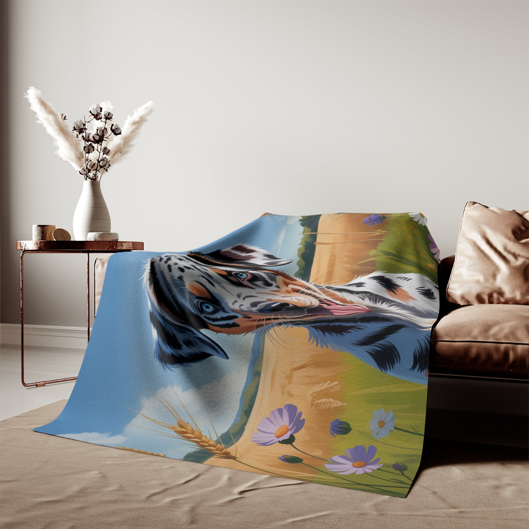 Sweatshirt Blanket – Plush Fleece Throw, 2 Size Options