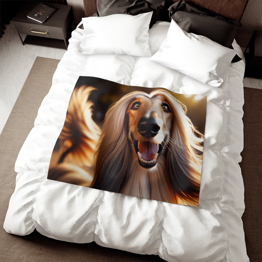 Sweatshirt Blanket – Plush Fleece Throw, 2 Size Options