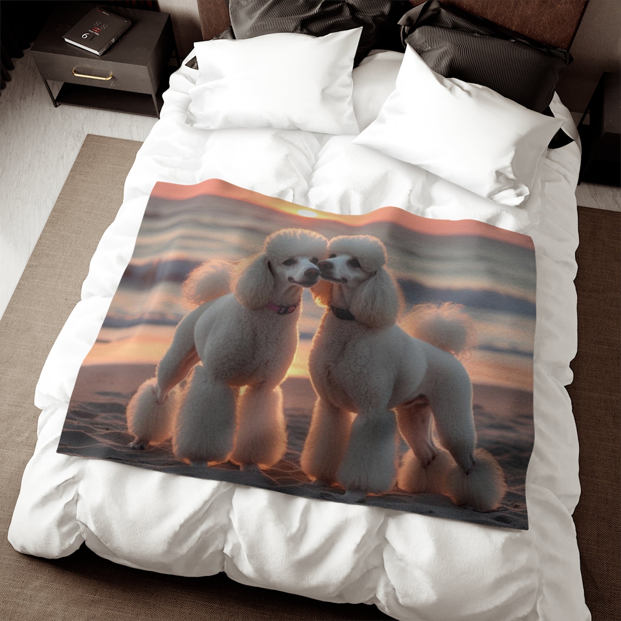 Sweatshirt Blanket – Plush Fleece Throw, 2 Size Options