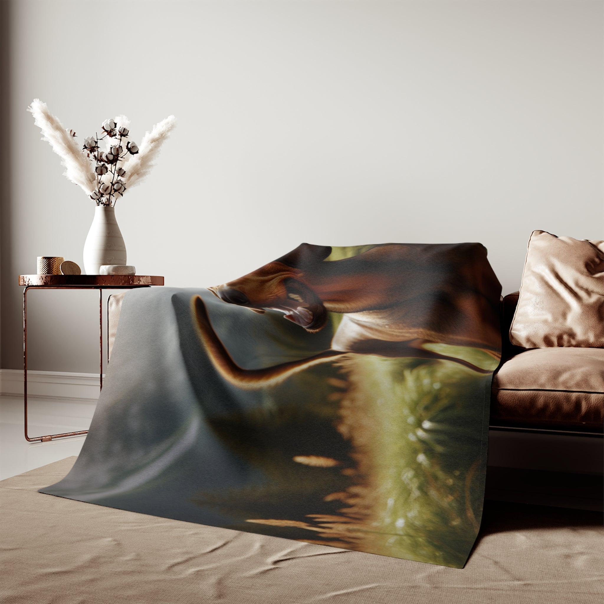 Sweatshirt Blanket – Plush Fleece Throw, 2 Size Options