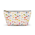 Customizable Beach-Themed Accessory/Makeup Pouch