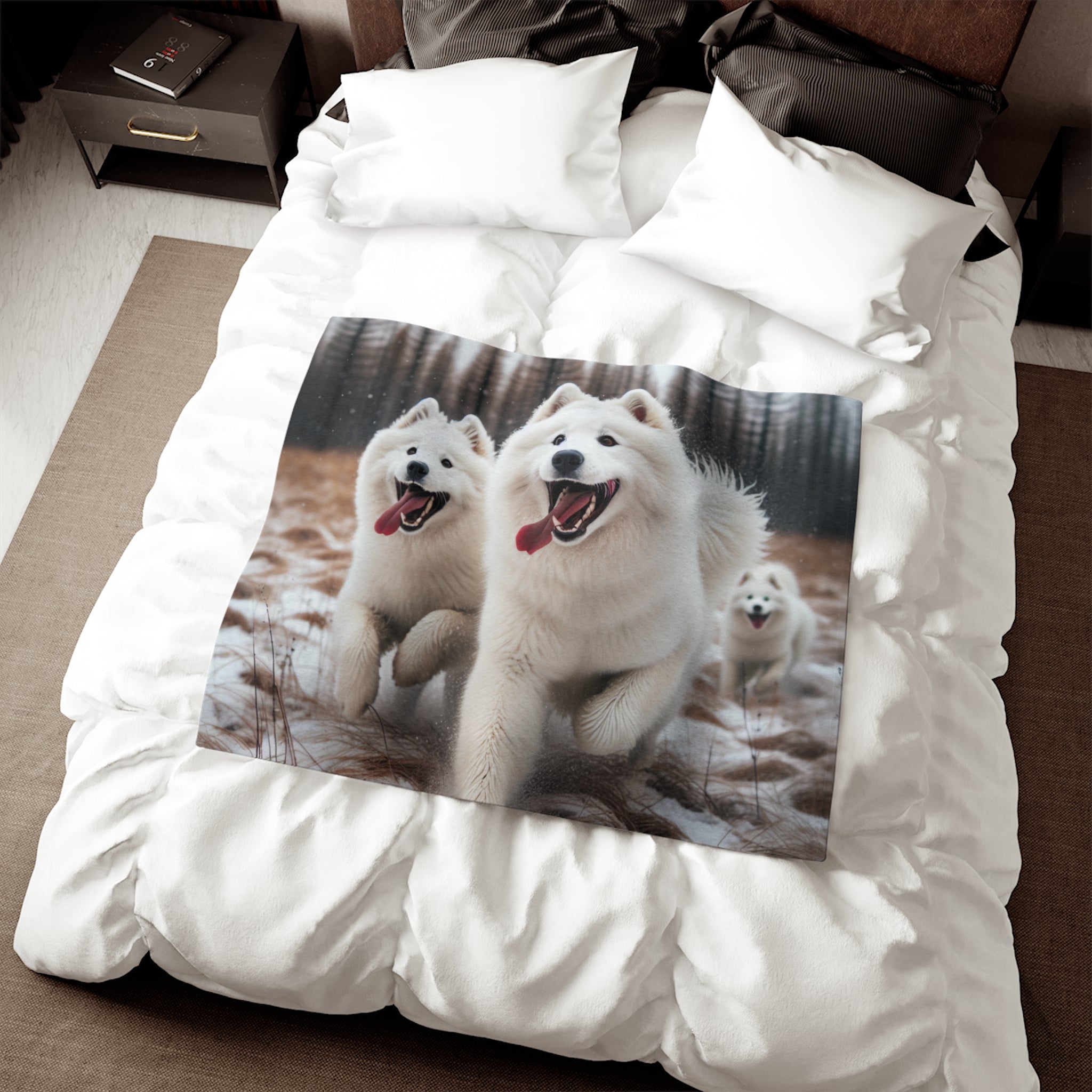 Sweatshirt Blanket – Plush Fleece Throw, 2 Size Options