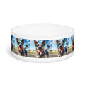 Ceramic Pet Bowl – 16 oz Dog Feeding Bowl