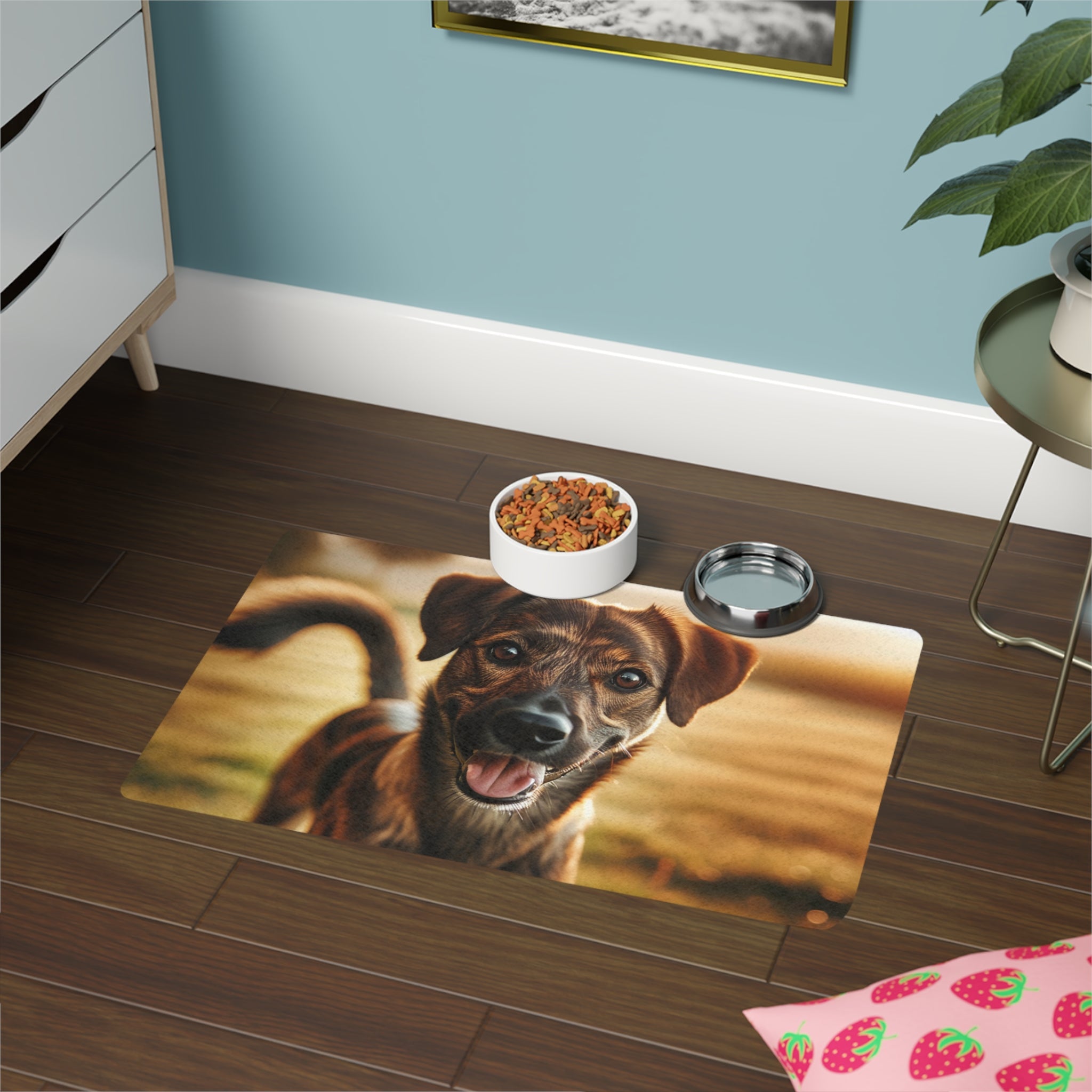 Non-Slip Pet Food Mat – Waterproof Feeding Mat for Dogs