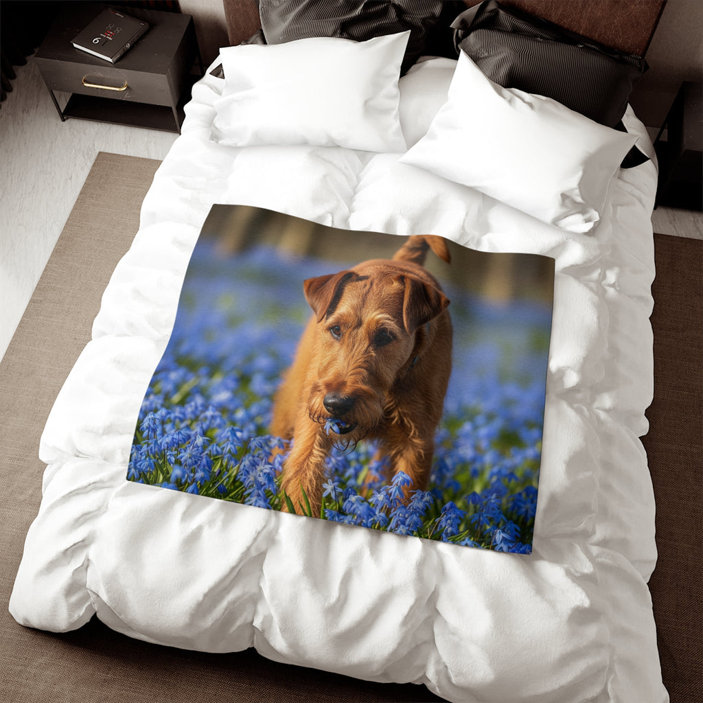 Sweatshirt Blanket – Plush Fleece Throw, 2 Size Options